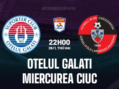 Otelul Galati vs Miercurea Ciuc: Chủ nhà quyết ‘nghiền nát’ tân binh để lấy 3 điểm?