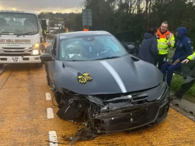 Sốc: Ngôi sao Tottenham suýt mất mạng vì tai nạn Ferrari trước trận đấu sống còn