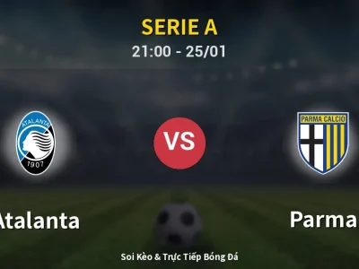 🔴 Trực Tiếp: Atalanta 2-0 Parma – Link Xem Serie A (Full HD)