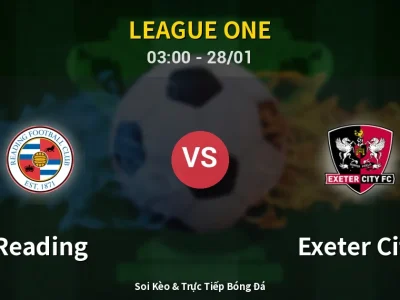 Kết Quả: Reading 2-2 Exeter City – Highlight & Bàn Thắng | League One