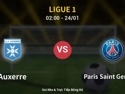 Kết Quả: Auxerre 0-1 Paris Saint Germain – Highlight & Bàn Thắng | Ligue 1