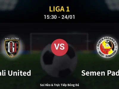 Kết Quả: Bali United 3-3 Semen Padang – Highlight & Bàn Thắng | Liga 1