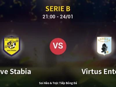 Soi Kèo Juve Stabia vs Virtus Entella – 21:00 24/01 | Nhận Định, Dự Đoán Tỷ Số