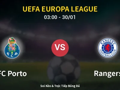 Kết Quả: FC Porto 3-1 Rangers – Highlight & Bàn Thắng | UEFA Europa League