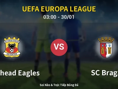 Kết Quả: GO Ahead Eagles 0-0 SC Braga – Highlight & Bàn Thắng | UEFA Europa League