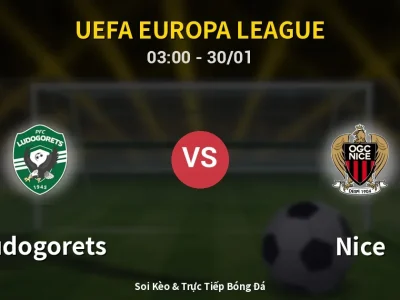 Kết Quả: Ludogorets 1-0 Nice – Highlight & Bàn Thắng | UEFA Europa League
