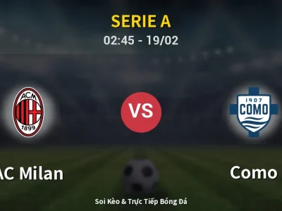 Kết Quả: AC Milan 1-1 Como – Highlight & Bàn Thắng | Serie A