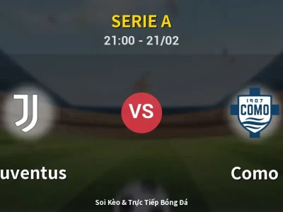 🔴 Trực Tiếp: Juventus 0-1 Como – Link Xem Serie A (Full HD)