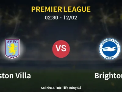 Kết Quả: Aston Villa 1-0 Brighton – Highlight & Bàn Thắng | Premier League