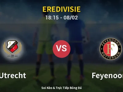 Kết Quả: Utrecht 0-1 Feyenoord – Highlight & Bàn Thắng | Eredivisie