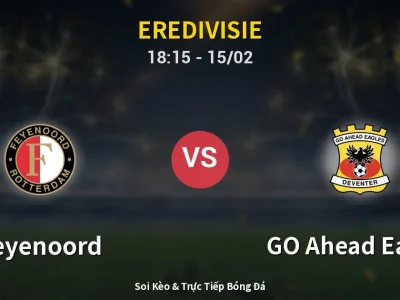 Kết Quả: Feyenoord 1-0 GO Ahead Eagles – Highlight & Bàn Thắng | Eredivisie