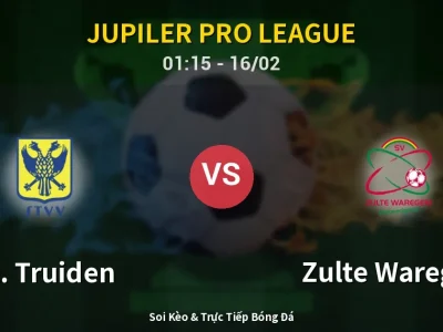 Kết Quả: St. Truiden 3-2 Zulte Waregem – Highlight & Bàn Thắng | Jupiler Pro League