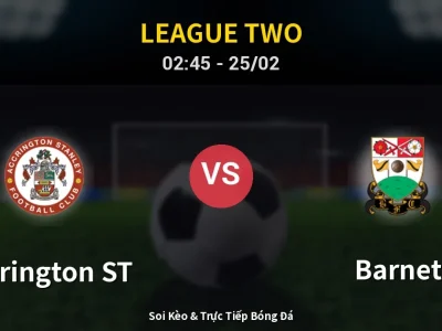 Kết Quả: Accrington ST 0-1 Barnet – Highlight & Bàn Thắng | League Two