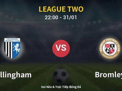 Soi Kèo Gillingham vs Bromley – 22:00 31/01 | Nhận Định, Dự Đoán Tỷ Số