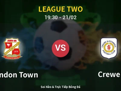 Kết Quả: Swindon Town 1-2 Crewe – Highlight & Bàn Thắng | League Two