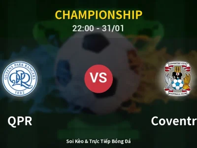 Soi Kèo QPR vs Coventry – 22:00 31/01 | Nhận Định, Dự Đoán Tỷ Số