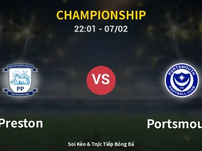Soi Kèo Preston vs Portsmouth – 22:01 07/02 | Nhận Định, Dự Đoán Tỷ Số