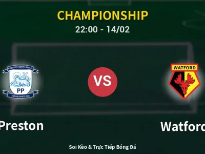 Soi Kèo Preston vs Watford – 22:00 14/02 | Nhận Định, Dự Đoán Tỷ Số