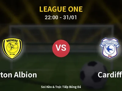 Soi Kèo Burton Albion vs Cardiff – 22:00 31/01 | Nhận Định, Dự Đoán Tỷ Số