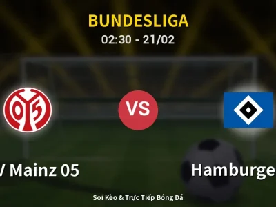 Kết Quả: FSV Mainz 05 1-1 Hamburger SV – Highlight & Bàn Thắng | Bundesliga