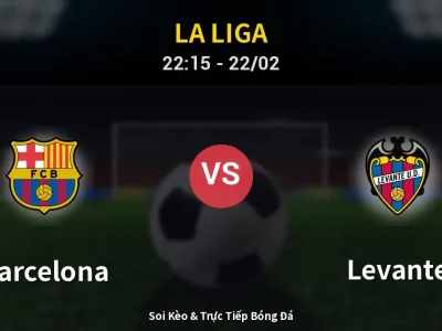 Soi Kèo Barcelona vs Levante – 22:15 22/02 | Nhận Định, Dự Đoán Tỷ Số