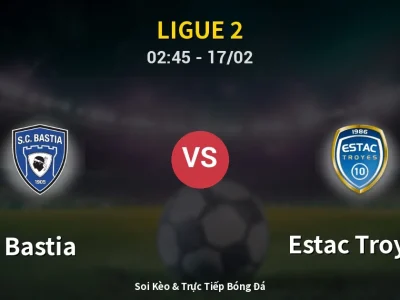 Kết Quả: Bastia 0-0 Estac Troyes – Highlight & Bàn Thắng | Ligue 2