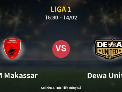 Kết Quả: PSM Makassar 0-2 Dewa United – Highlight & Bàn Thắng | Liga 1