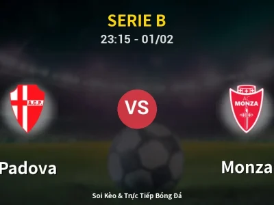 Soi Kèo Padova vs Monza – 23:15 01/02 | Nhận Định, Dự Đoán Tỷ Số