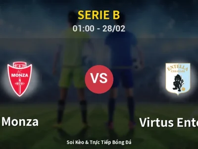 Kết Quả: Monza 2-0 Virtus Entella – Highlight & Bàn Thắng | Serie B