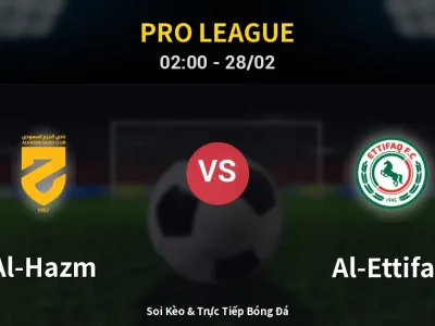 Kết Quả: Al-Hazm 3-1 Al-Ettifaq – Highlight & Bàn Thắng | Pro League