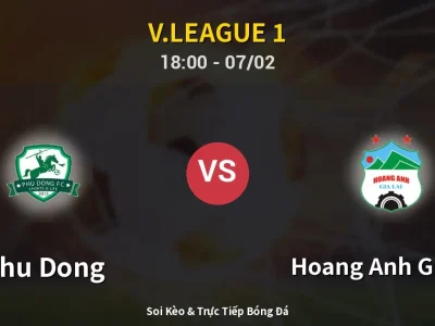 Kết Quả: Phu Dong 1-2 Hoang Anh Gia Lai – Highlight & Bàn Thắng | V.League 1