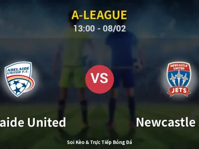 Kết Quả: Adelaide United 2-3 Newcastle Jets – Highlight & Bàn Thắng | A-League