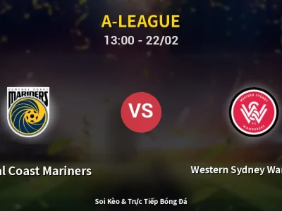 Kết Quả: Central Coast Mariners 3-2 Western Sydney Wanderers – Highlight & Bàn Thắng | A-League