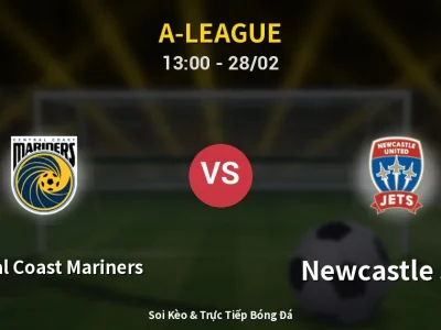 Kết Quả: Central Coast Mariners 0-0 Newcastle Jets – Highlight & Bàn Thắng | A-League