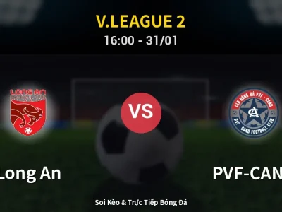 Kết Quả: Long An 0-0 PVF-CAND – Highlight & Bàn Thắng | V.League 2