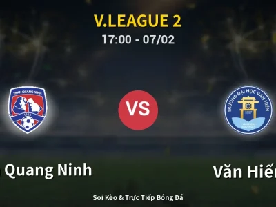 Kết Quả: Than Quang Ninh 1-1 Văn Hiến – Highlight & Bàn Thắng | V.League 2