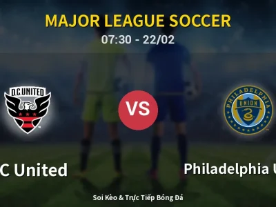Kết Quả: DC United 1-0 Philadelphia Union – Highlight & Bàn Thắng | Major League Soccer