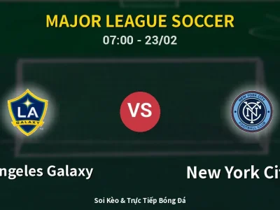 Kết Quả: Los Angeles Galaxy 1-1 New York City FC – Highlight & Bàn Thắng | Major League Soccer