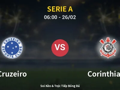 Kết Quả: Cruzeiro 1-1 Corinthians – Highlight & Bàn Thắng | Serie A