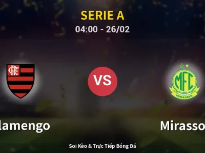 Soi Kèo Flamengo vs Mirassol – 04:00 26/02 | Nhận Định, Dự Đoán Tỷ Số
