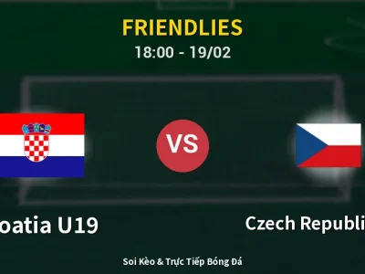 Kết Quả: Croatia U19 0-0 Czech Republic U19 – Highlight & Bàn Thắng | Friendlies