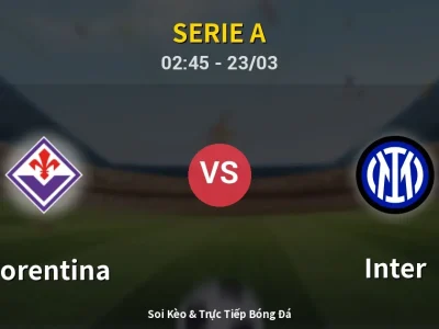 Kết Quả: Fiorentina 1-1 Inter – Highlight & Bàn Thắng | Serie A