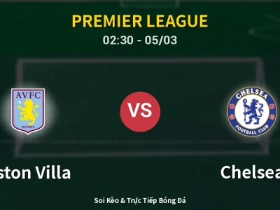Kết Quả: Aston Villa 1-4 Chelsea – Highlight & Bàn Thắng | Premier League