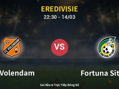 Soi Kèo FC Volendam vs Fortuna Sittard – 22:30 14/03 | Nhận Định, Dự Đoán Tỷ Số