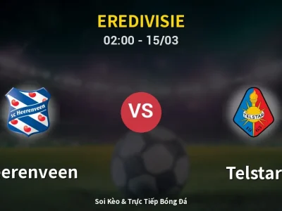 Kết Quả: Heerenveen 3-0 Telstar – Highlight & Bàn Thắng | Eredivisie