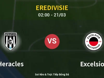Kết Quả: Heracles 1-1 Excelsior – Highlight & Bàn Thắng | Eredivisie