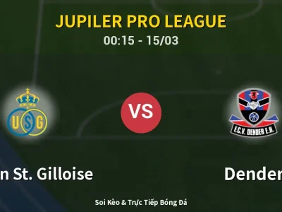 Kết Quả: Union St. Gilloise 2-0 Dender – Highlight & Bàn Thắng | Jupiler Pro League