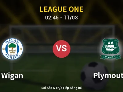 Kết Quả: Wigan 0-3 Plymouth – Highlight & Bàn Thắng | League One