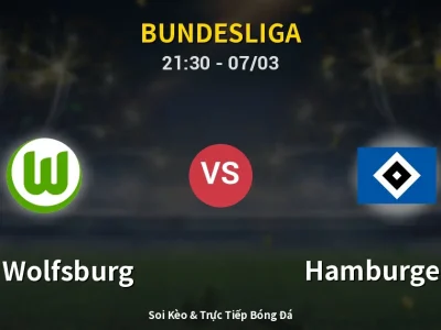 🔴 Trực Tiếp: VfL Wolfsburg 0-0 Hamburger SV – Link Xem Bundesliga (Full HD)