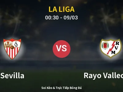 Kết Quả: Sevilla 1-1 Rayo Vallecano – Highlight & Bàn Thắng | La Liga